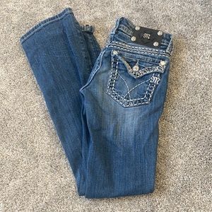 Miss Me Boot Cut Jeans Size 25